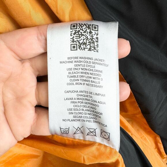 Orolay Black fleece hood‎ zip front Thickened Down Jacket Parka Size SMALL - Picture 5 of 13